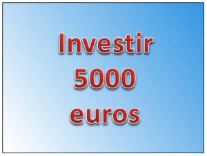 investir 5000 euros en bourse