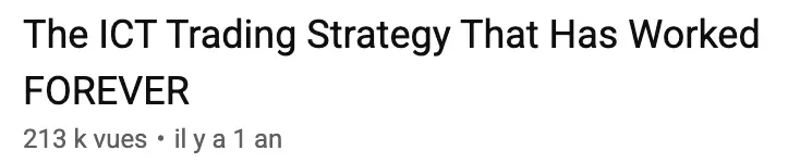 The ICT Trading Strategy That Has Worked FOREVER