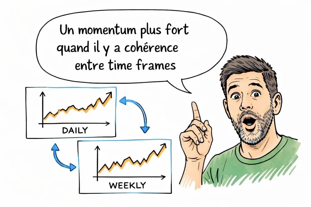 cohérence entre time frames