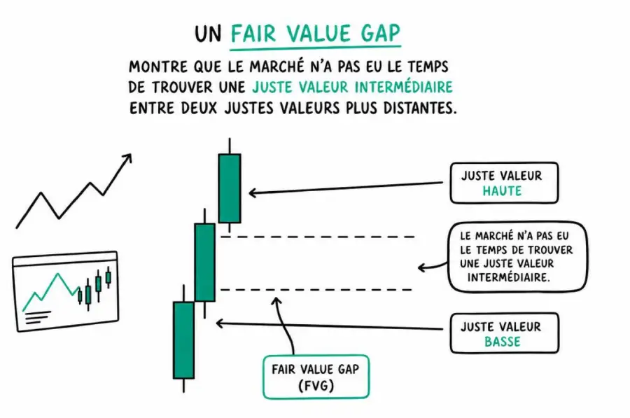 fair Value gap et Market Auction Theory