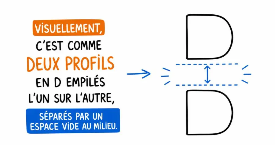 le profil en B
