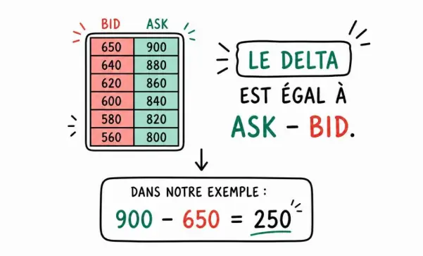 Explication Delta Footprint